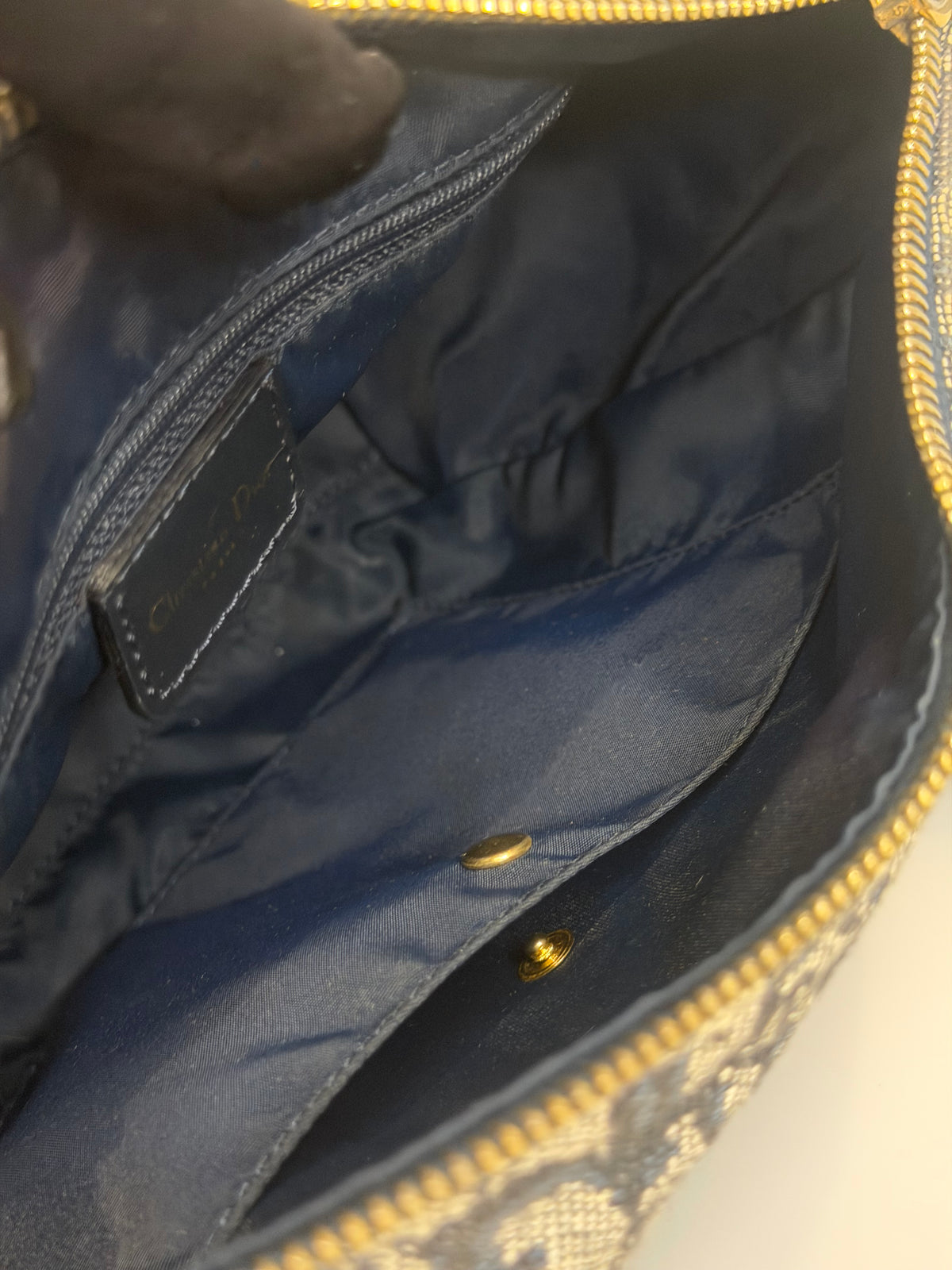 Christian Dior Trotter Monogram GHW Boston 25 by John Galliano