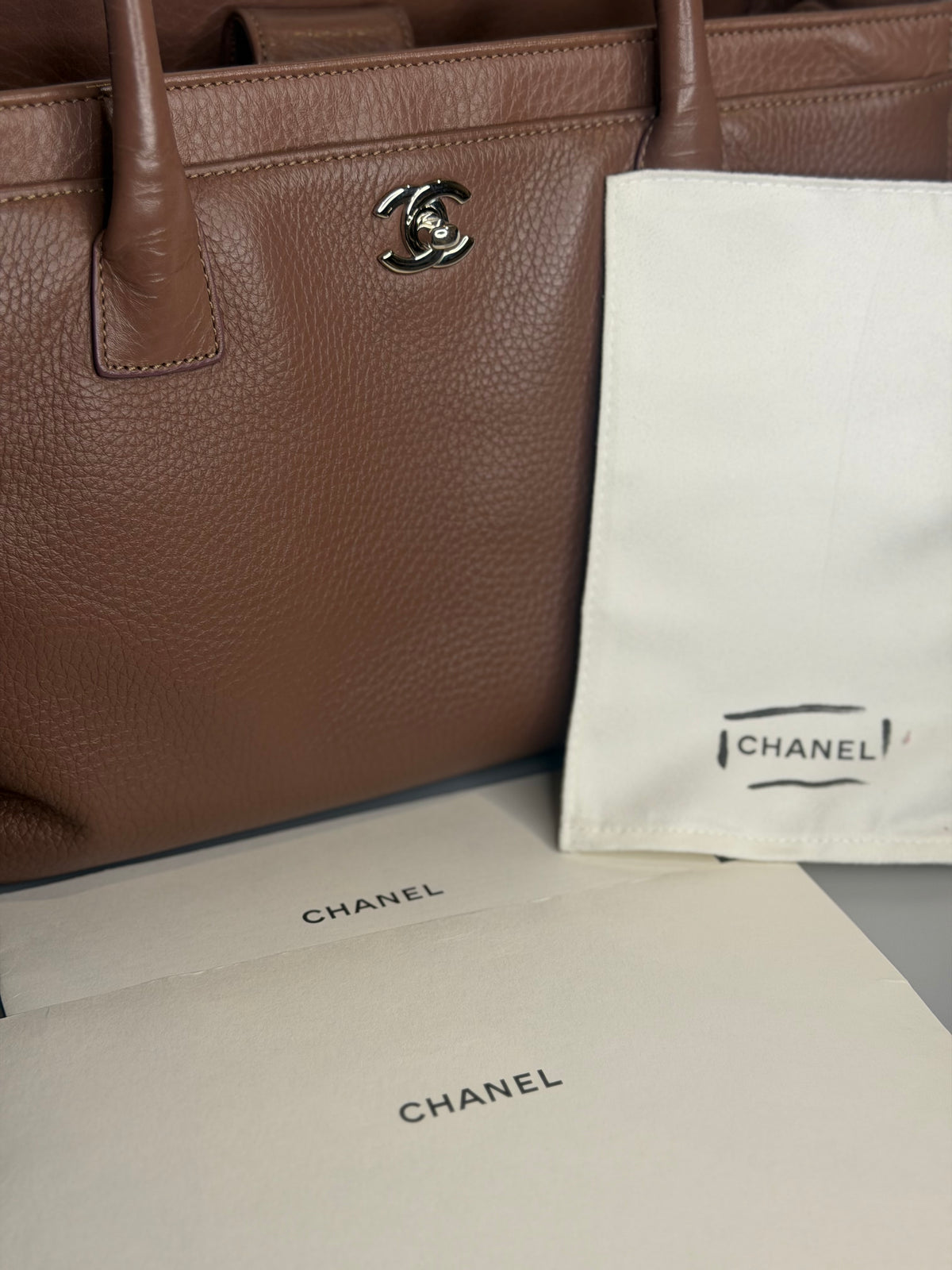 Chanel Executive Cerf - Dark Taupe