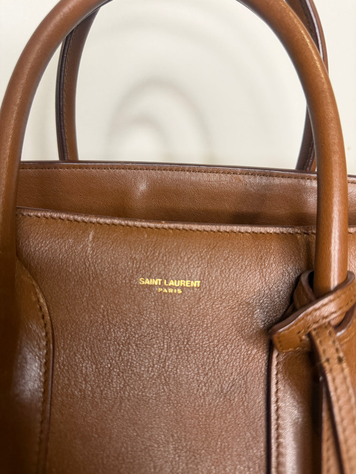 Saint Laurent Sac de Jour Thin Large - Toasted Brown