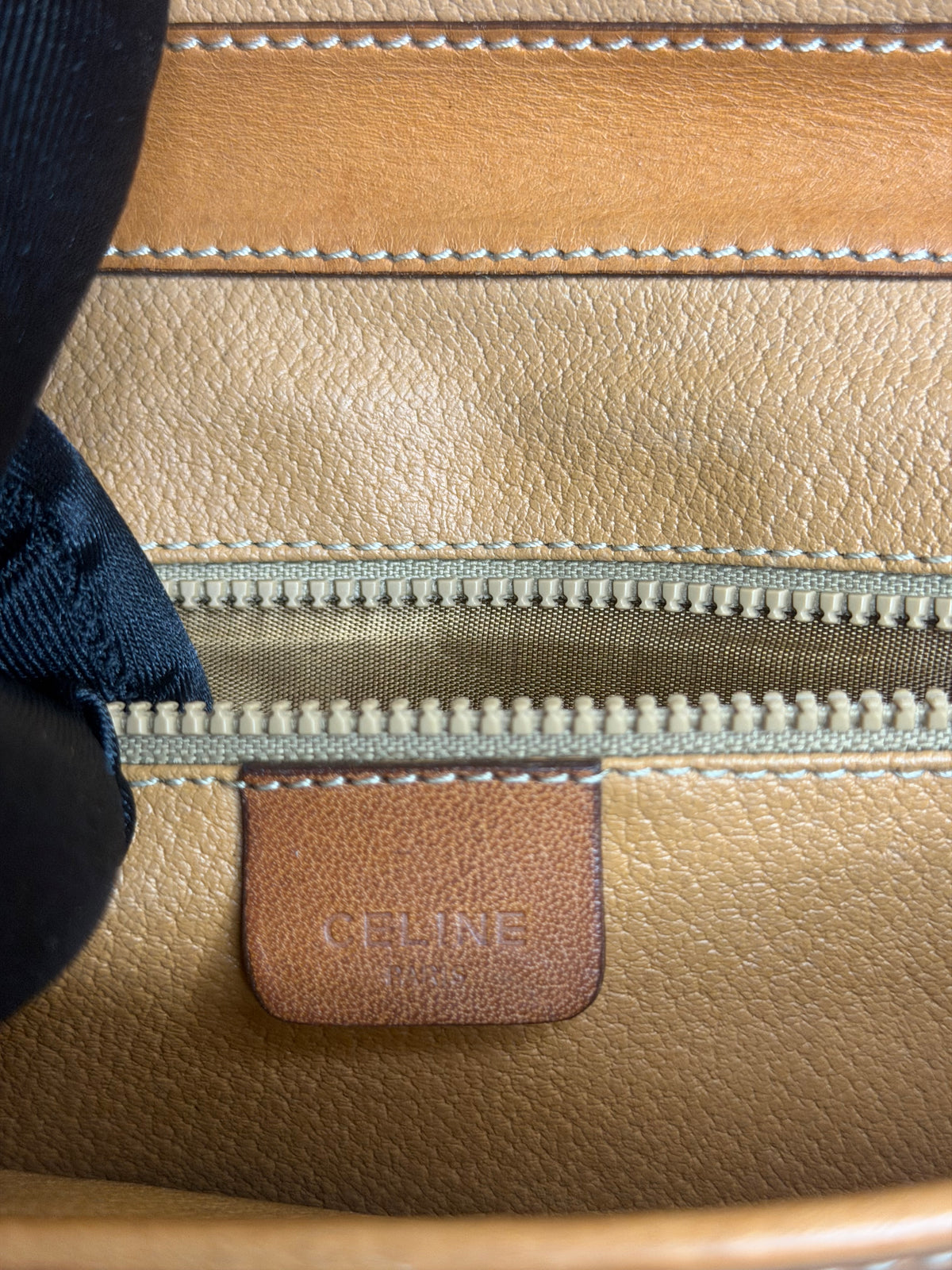 Celine Macadam Vintage Envelope Flap Crossbody Bag