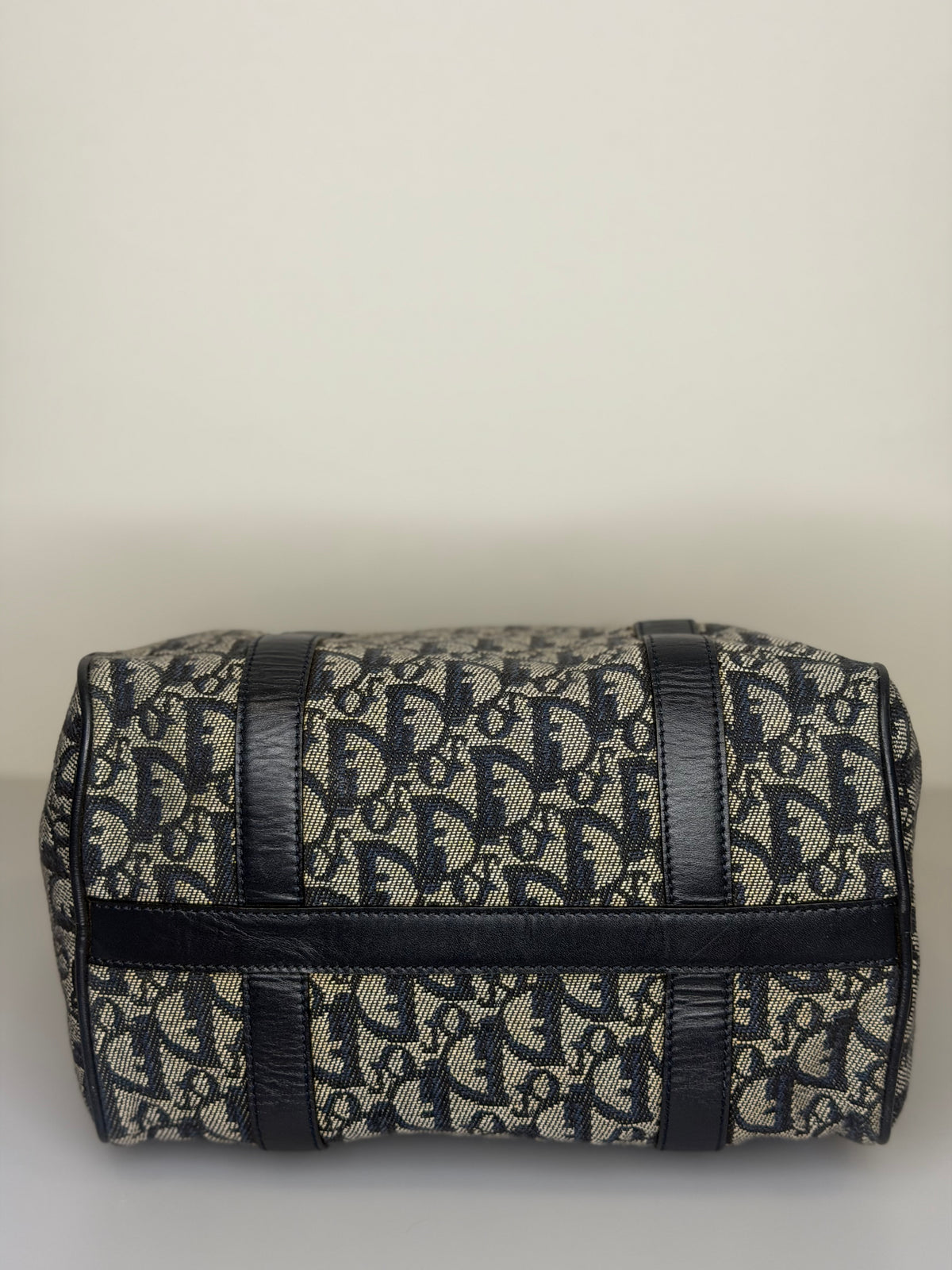 Christian Dior Trotter Monogram GHW Boston 25 by John Galliano