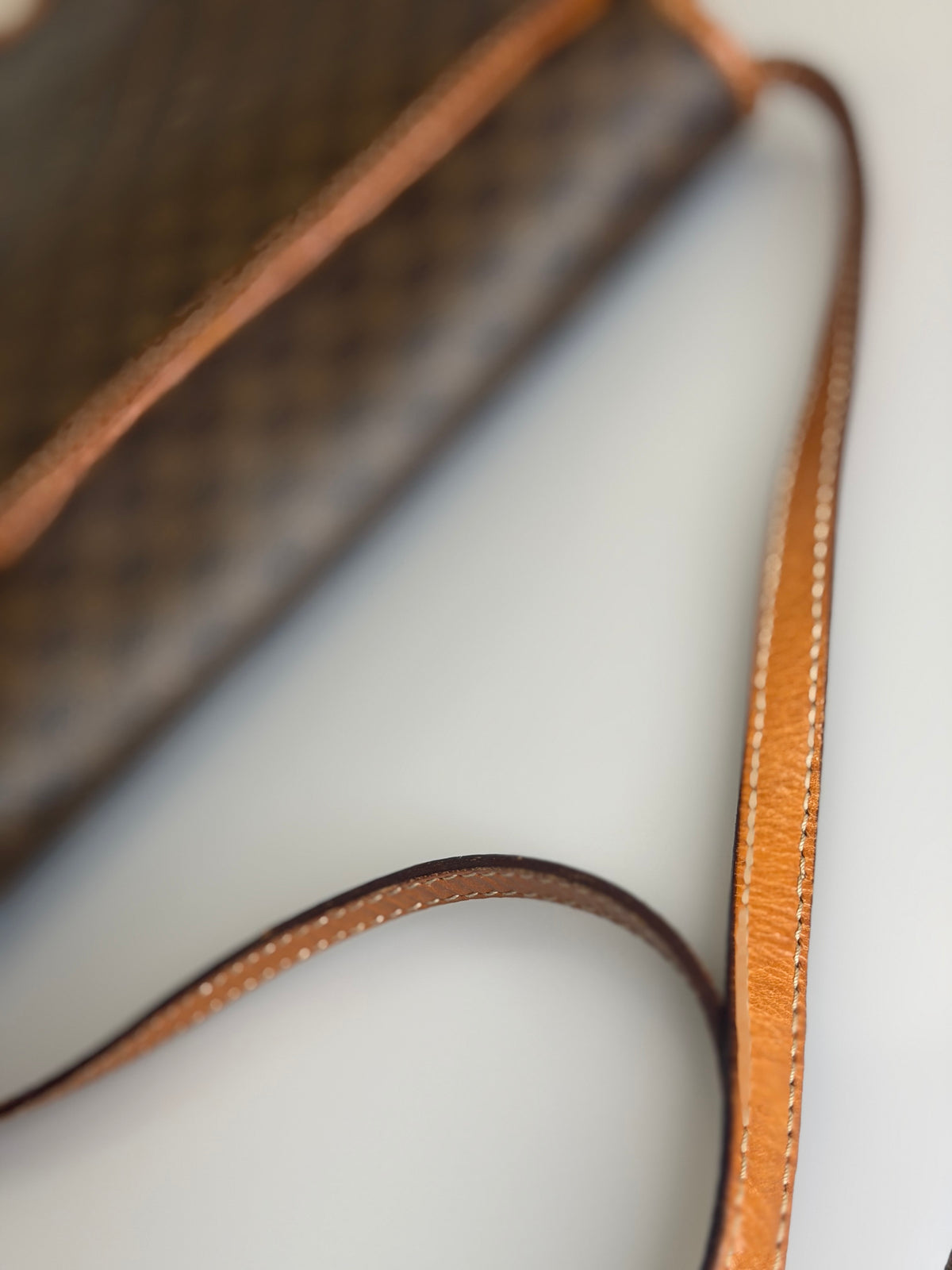 Celine Macadam Vintage Envelope Flap Crossbody Bag
