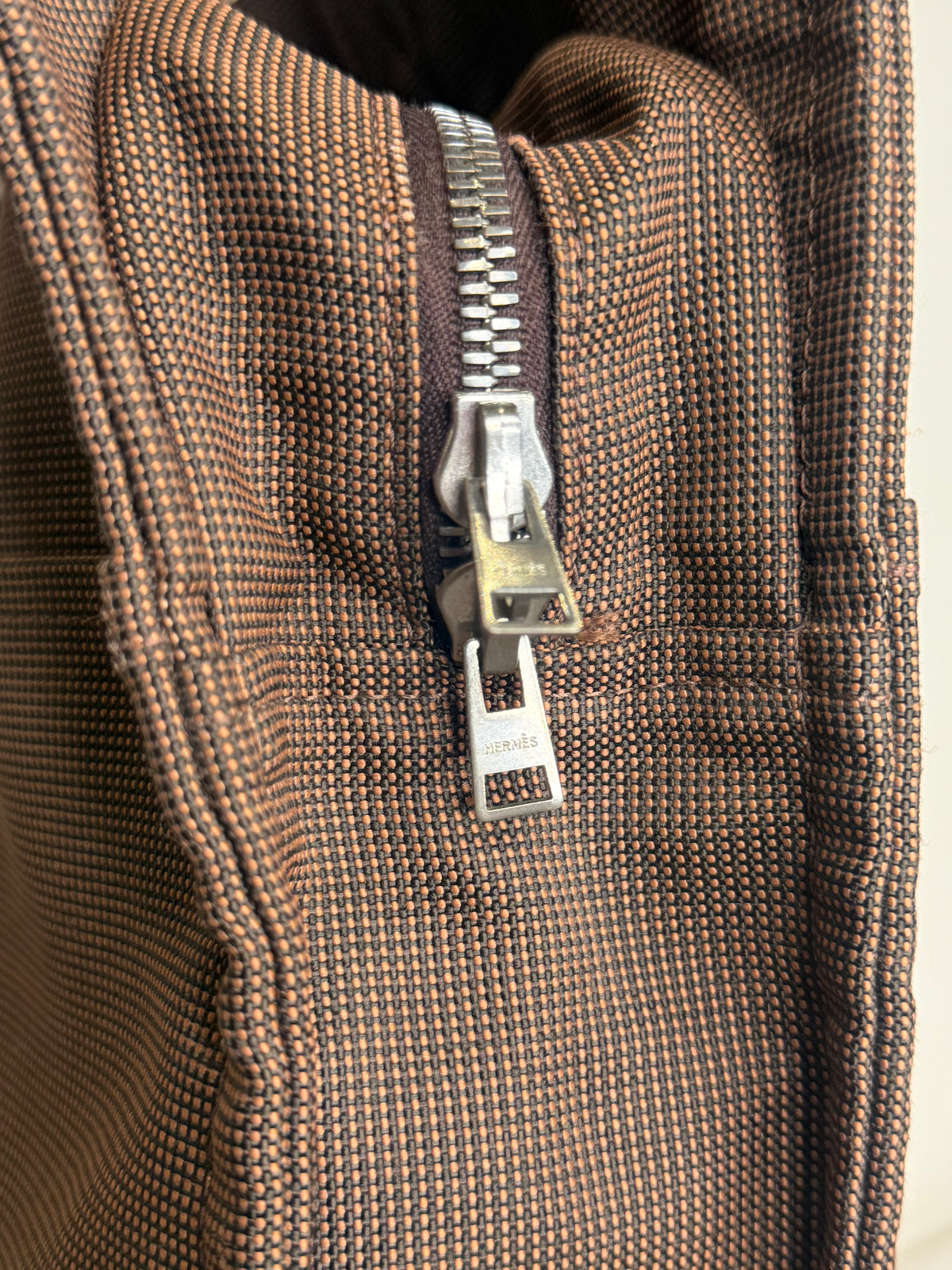 Hermès Herline MM Tote Bag SHW - Brown